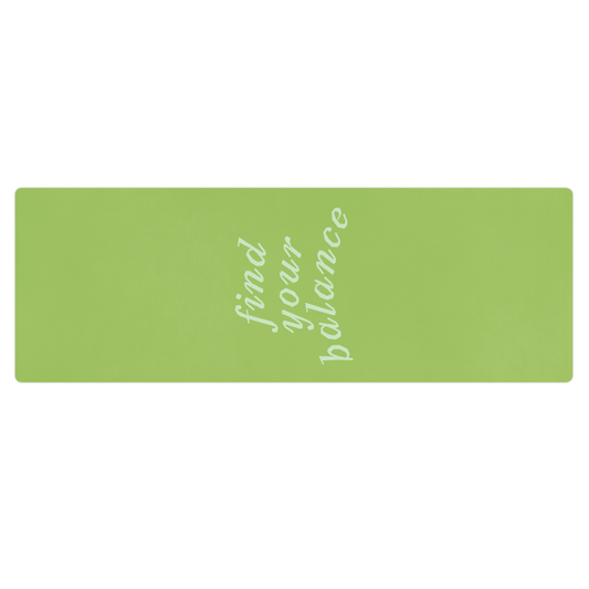 Find Your Balance Green Pilates Mat