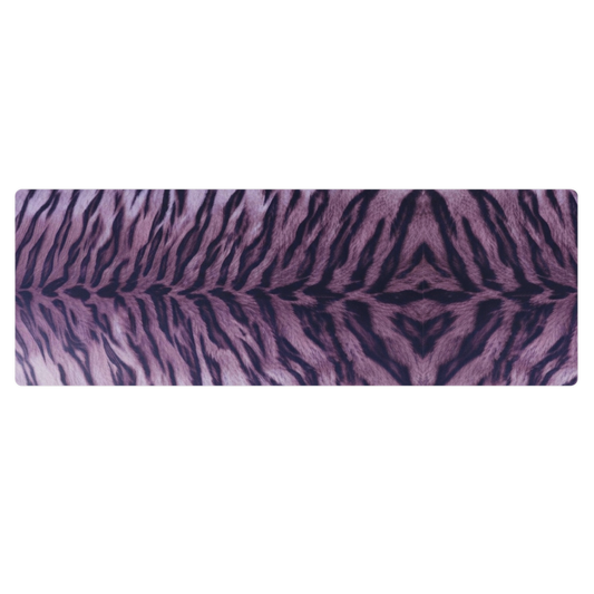 Purple Tiger Print Pilates Yoga Mat