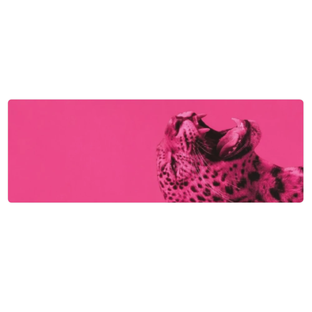 Pink Leopard Yoga & Pilates Grounding Mat