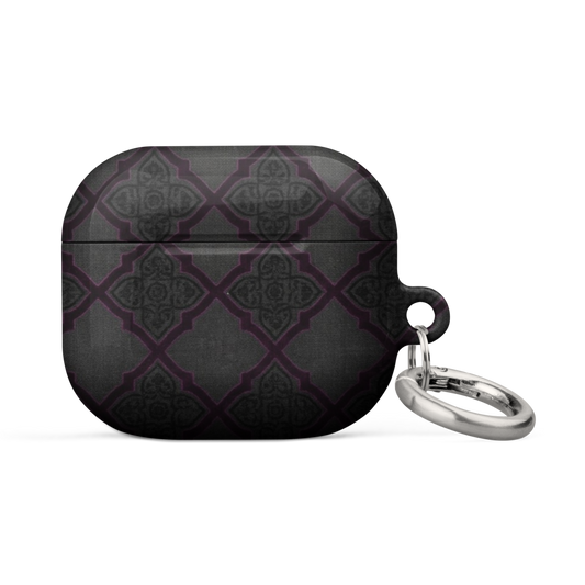 Black and Purple Whimsy Mall Goth Print Case for AirPods®