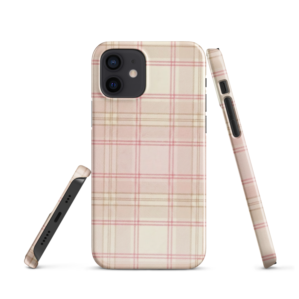 Yellow and Cream Coquette Snap Case for iPhone