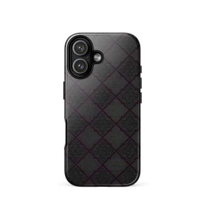 Black and Purple Whimsy Mall Goth Tough Case for iPhone®