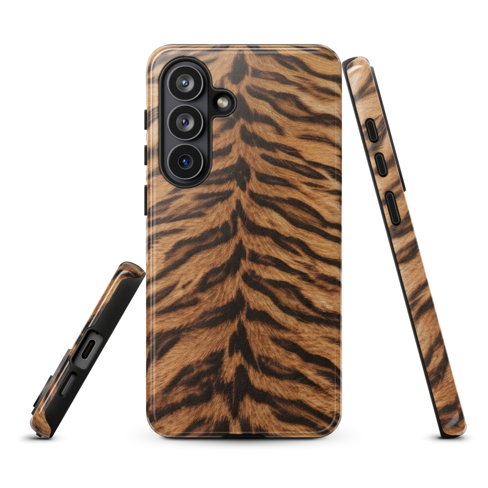 Tiger Print Tough Case for Samsung