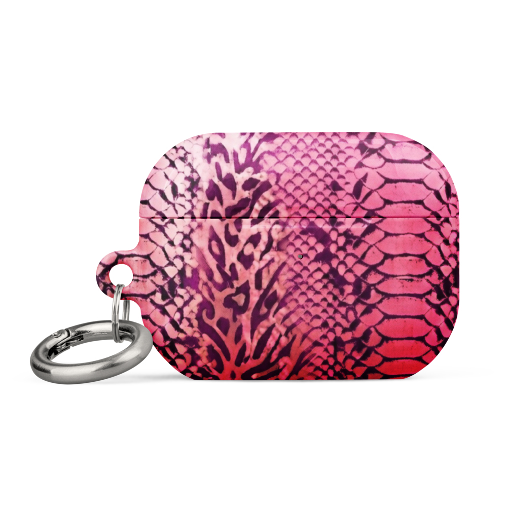 Pink Snake Skin & Leopard Print Case for AirPods®