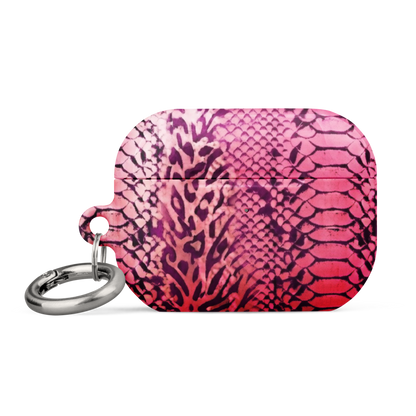 Pink Snake Skin & Leopard Print Case for AirPods®