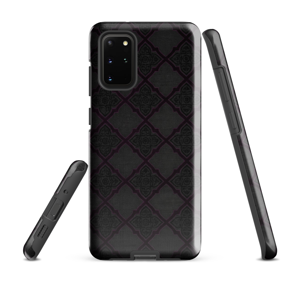 Black and Purple Whimsy Mall Goth Tough Case for Samsung