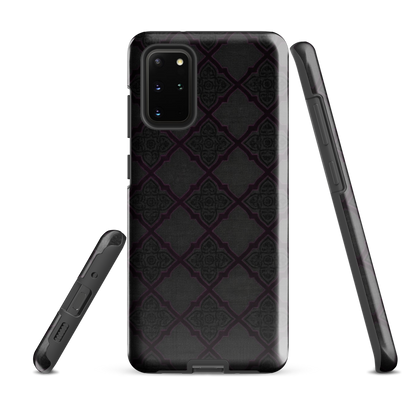 Black and Purple Whimsy Mall Goth Tough Case for Samsung