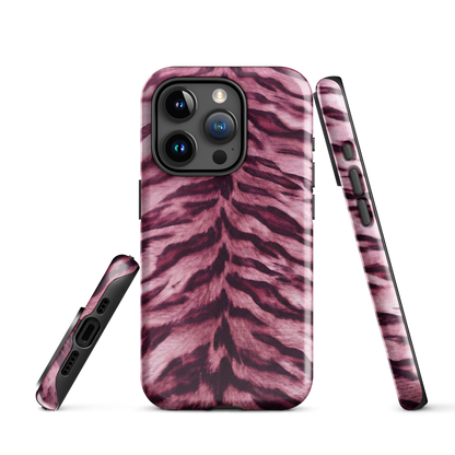 Pink Tiger Print Tough Case for iPhone®