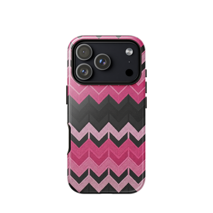 Pink Chevron Tough Case for iPhone®