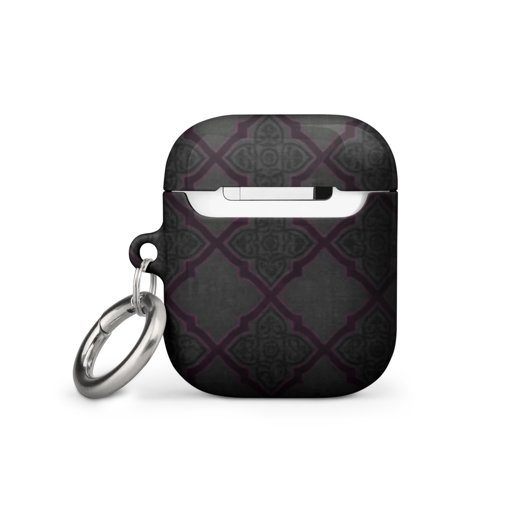 Black and Purple Whimsy Mall Goth Print Case for AirPods®