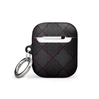 Black and Purple Whimsy Mall Goth Print Case for AirPods®