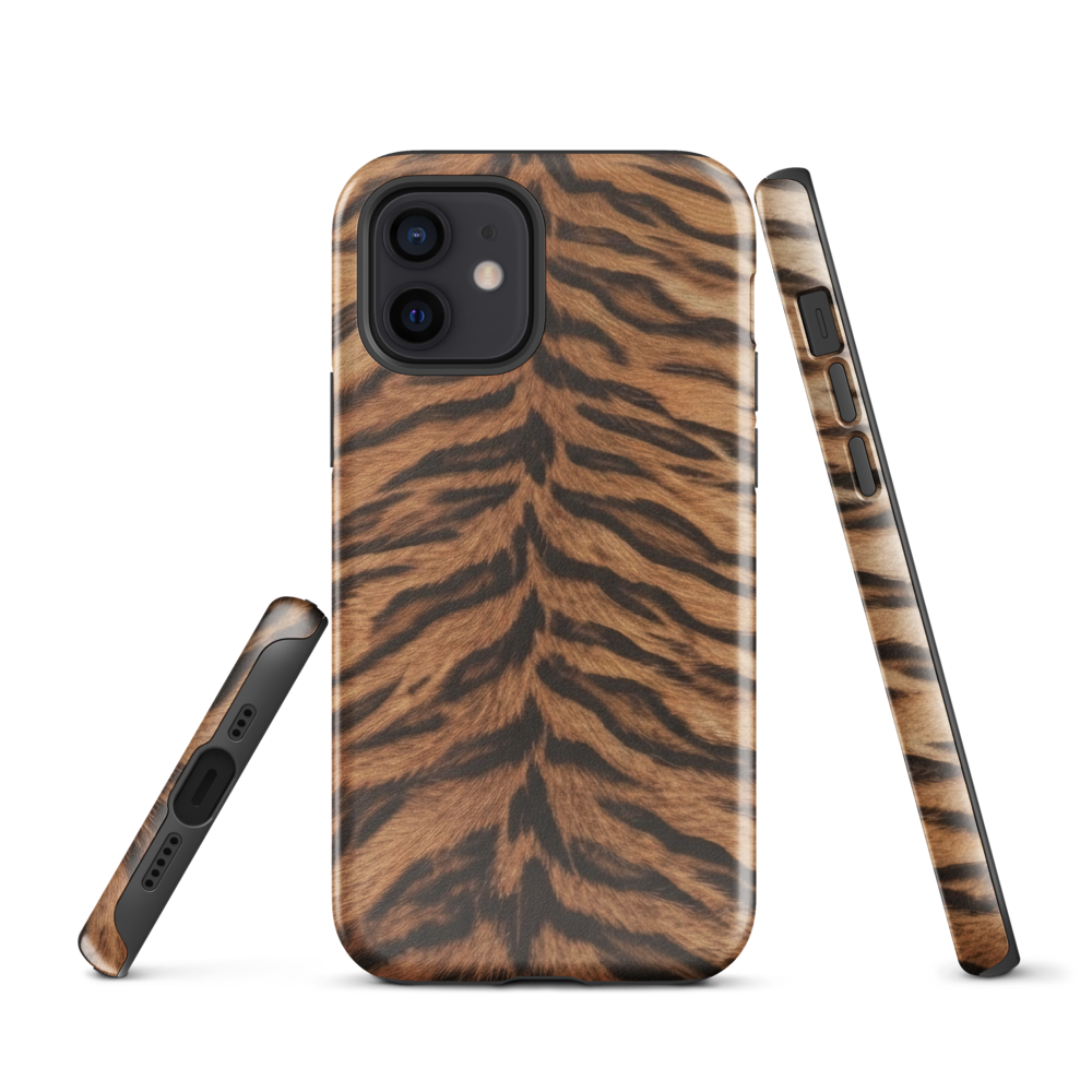 Tiger Print Tough Case for iPhone®