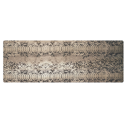 Neutral Snake Skin Yoga Mat