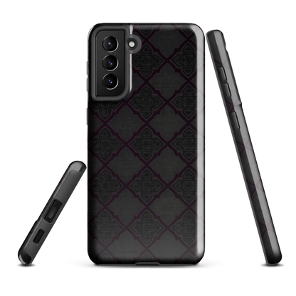 Black and Purple Whimsy Mall Goth Tough Case for Samsung