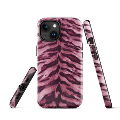 Pink Tiger Print Tough Case for iPhone®