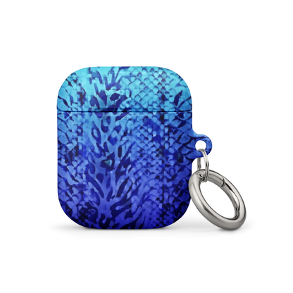 Blue Snake & Leopard Print Case for AirPods®