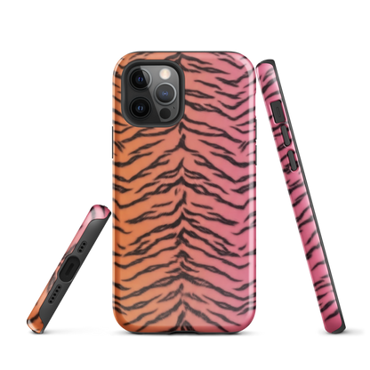 Sunset Tiger Print Tough Case for iPhone®