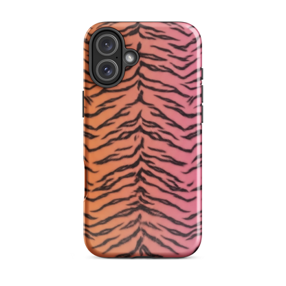 Sunset Tiger Print Tough Case for iPhone®