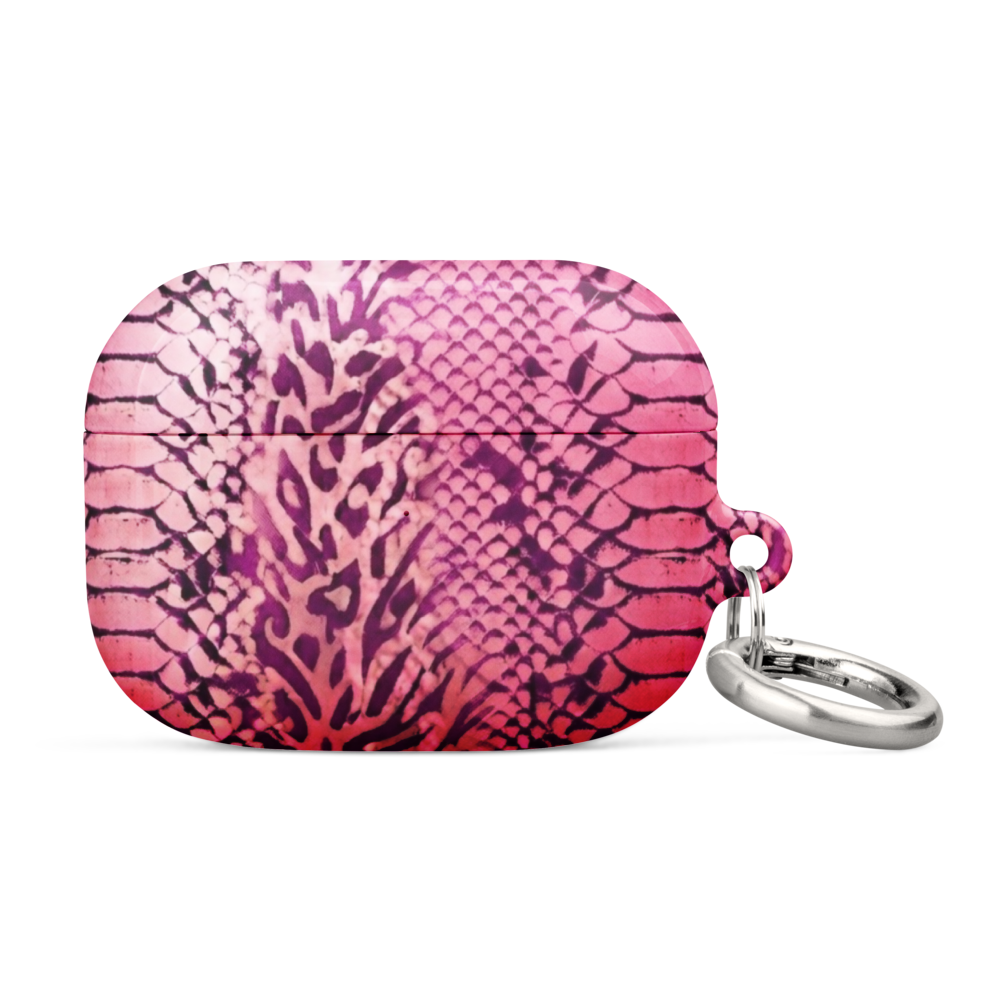 Pink Snake Skin & Leopard Print Case for AirPods®