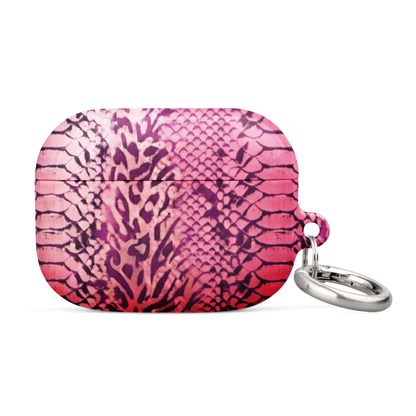 Pink Snake Skin & Leopard Print Case for AirPods®