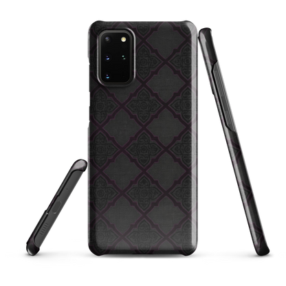 Black and Purple Whimsy Mall Goth Snap Case for Samsung