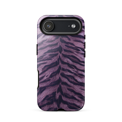 Purple Tiger Print Tough Case for iPhone®