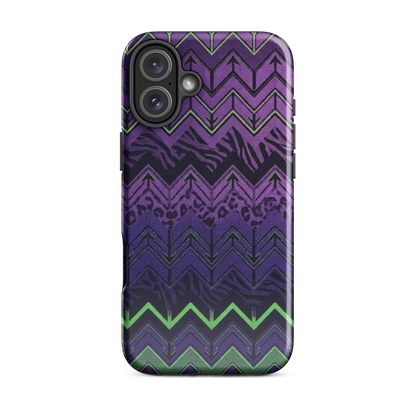 Halloween Edition Chevron Zebra & Leopard Print Tough Case for iPhone®