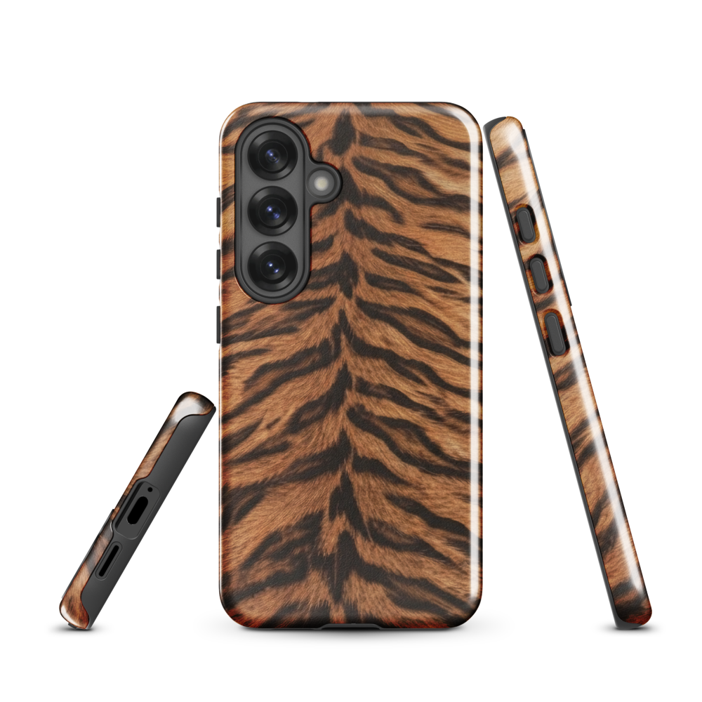 Tiger Print Tough Case for Samsung