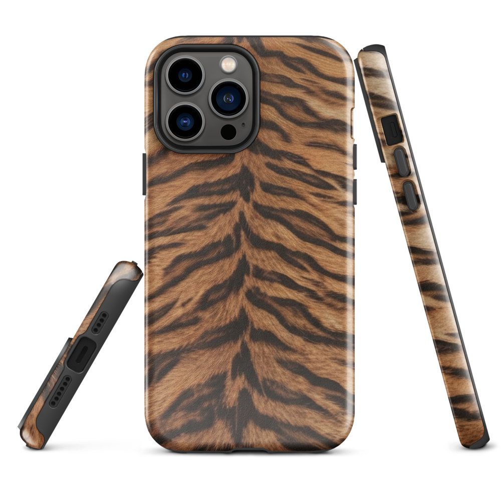 Tiger Print Tough Case for iPhone®