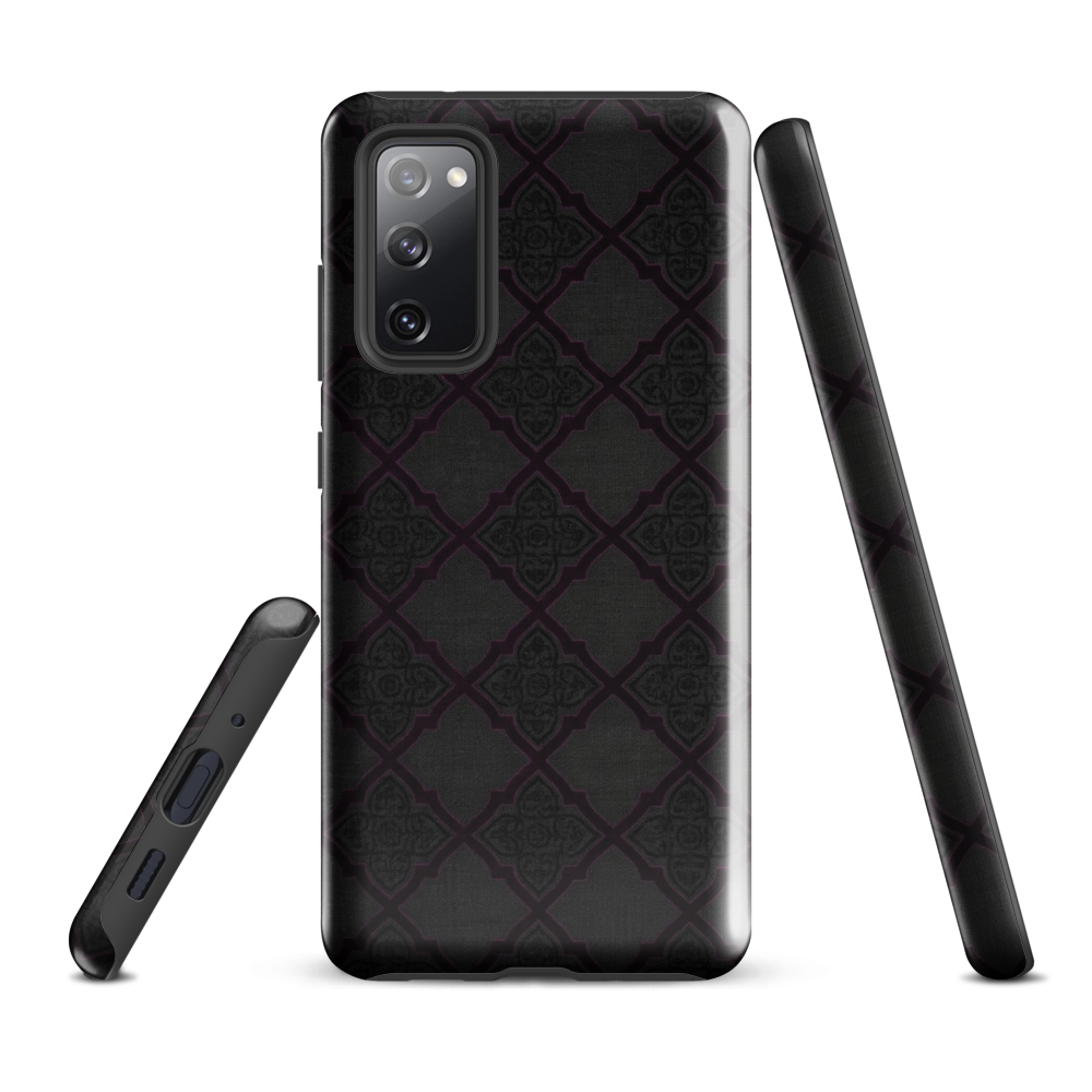 Black and Purple Whimsy Mall Goth Tough Case for Samsung