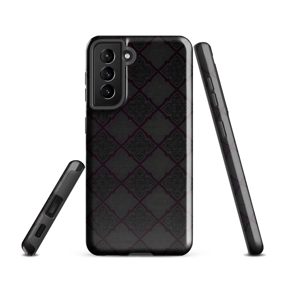 Black and Purple Whimsy Mall Goth Tough Case for Samsung