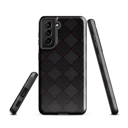 Black and Purple Whimsy Mall Goth Tough Case for Samsung
