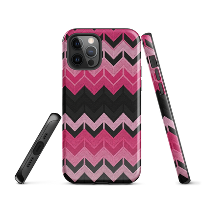 Pink Chevron Tough Case for iPhone®
