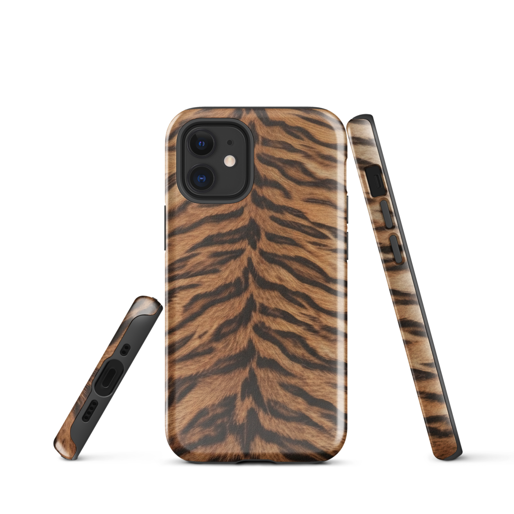 Tiger Print Tough Case for iPhone®