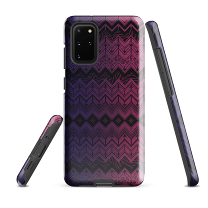 Purple & Pink Chevron Classic Pattern Tough Case for Samsung