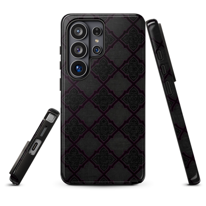 Black and Purple Whimsy Mall Goth Tough Case for Samsung