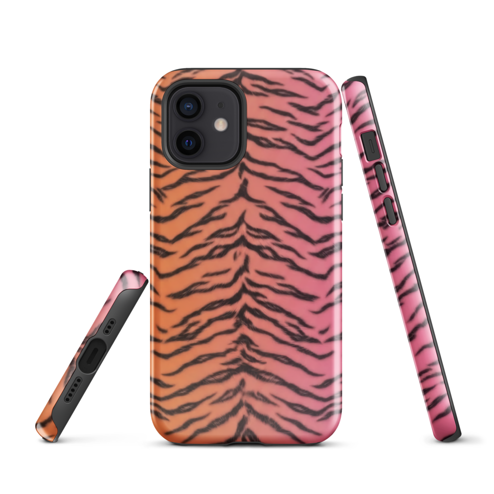 Sunset Tiger Print Tough Case for iPhone®