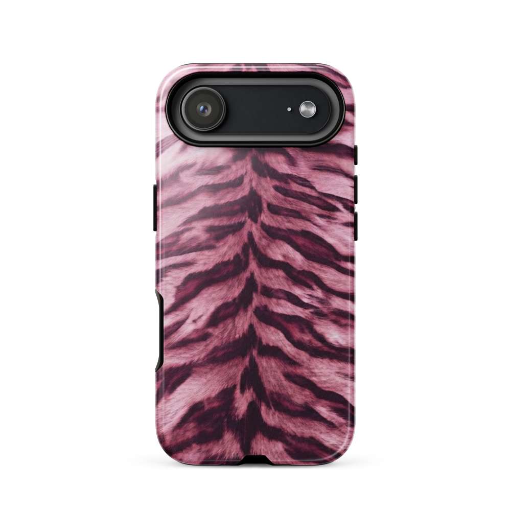 Pink Tiger Print Tough Case for iPhone®