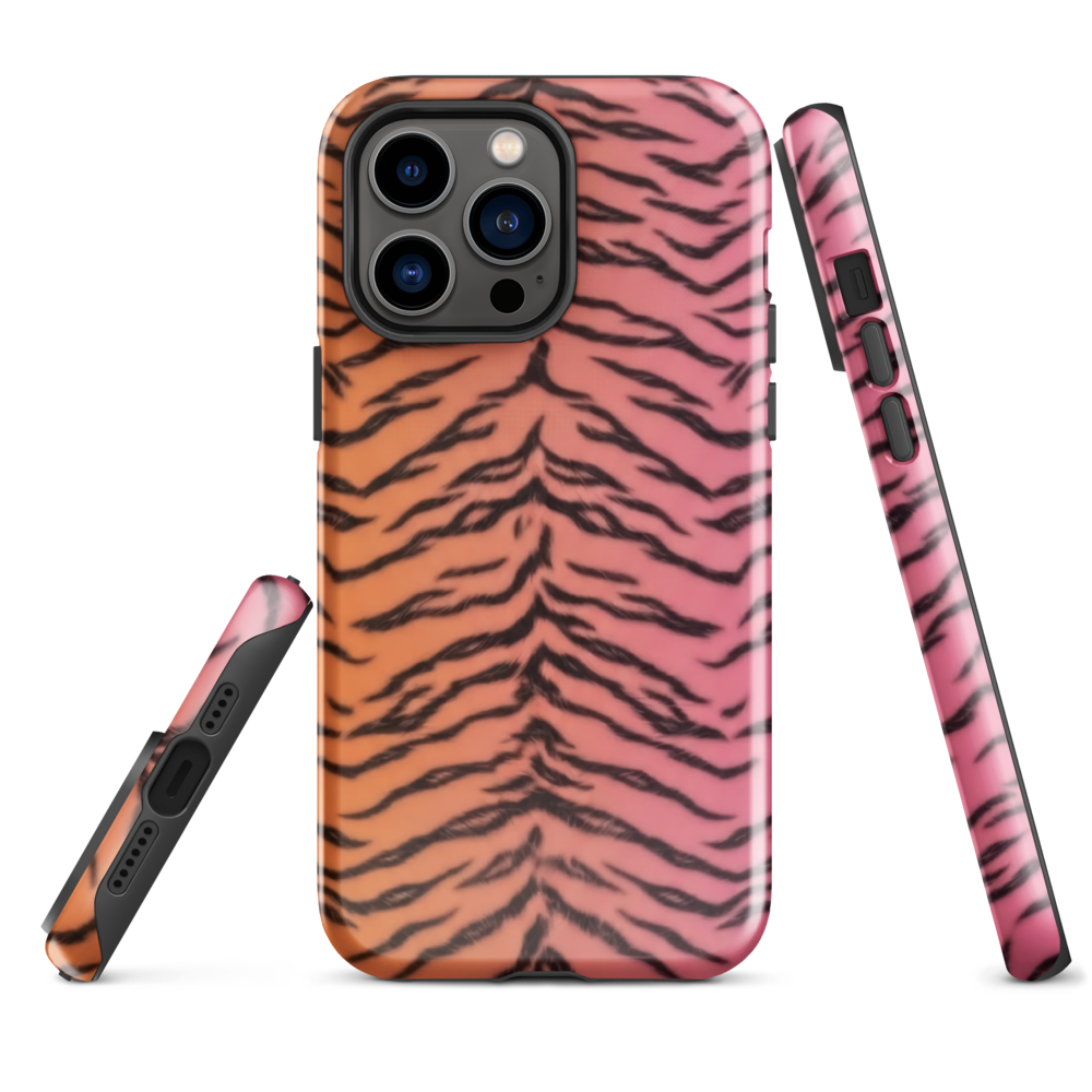 Sunset Tiger Print Tough Case for iPhone®