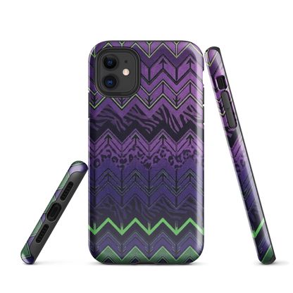 Halloween Edition Chevron Zebra & Leopard Print Tough Case for iPhone®
