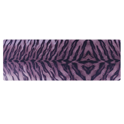 Purple Tiger Print Pilates Yoga Mat