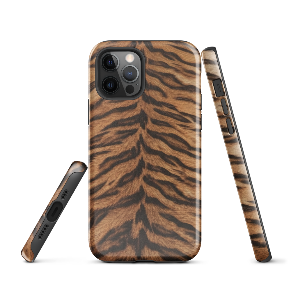Tiger Print Tough Case for iPhone®