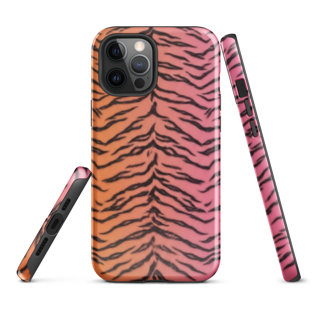 Sunset Tiger Print Tough Case for iPhone®