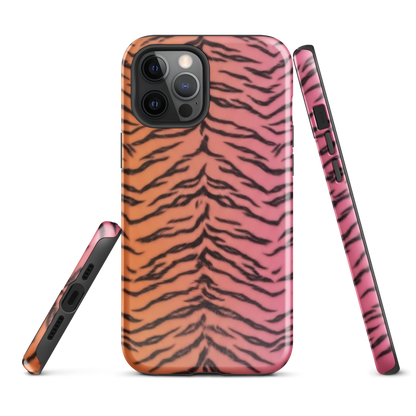 Sunset Tiger Print Tough Case for iPhone®
