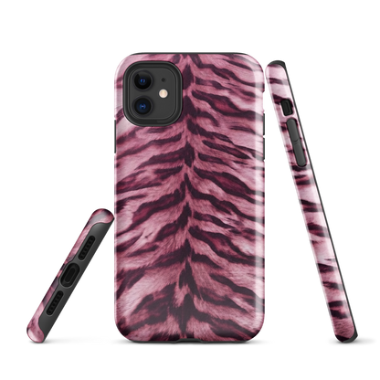 Pink Tiger Print Tough Case for iPhone®