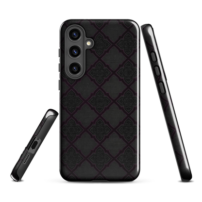 Black and Purple Whimsy Mall Goth Tough Case for Samsung