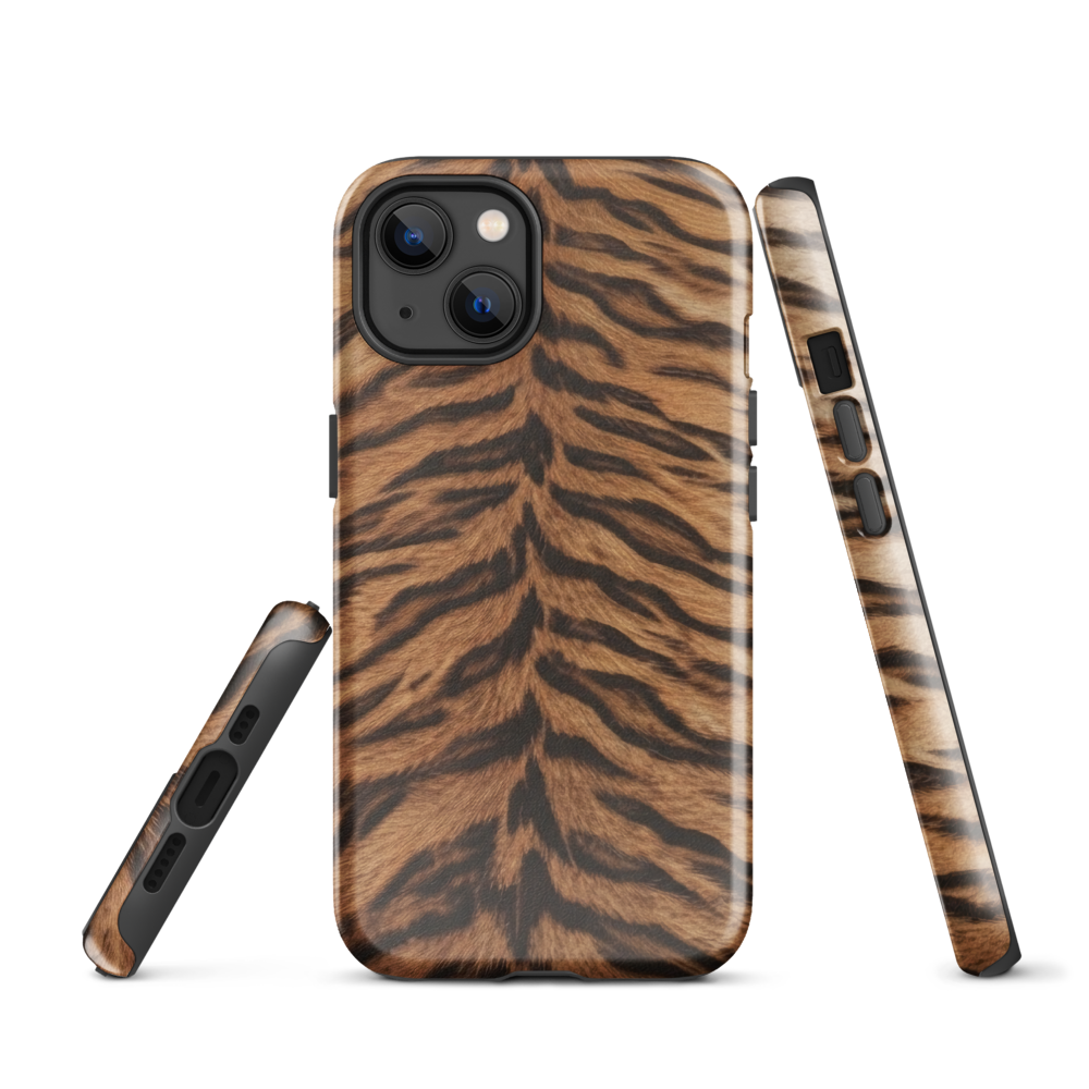 Tiger Print Tough Case for iPhone®