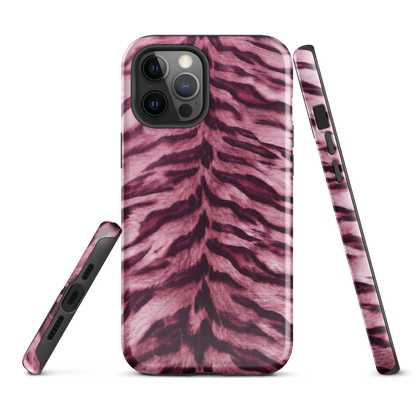Pink Tiger Print Tough Case for iPhone®