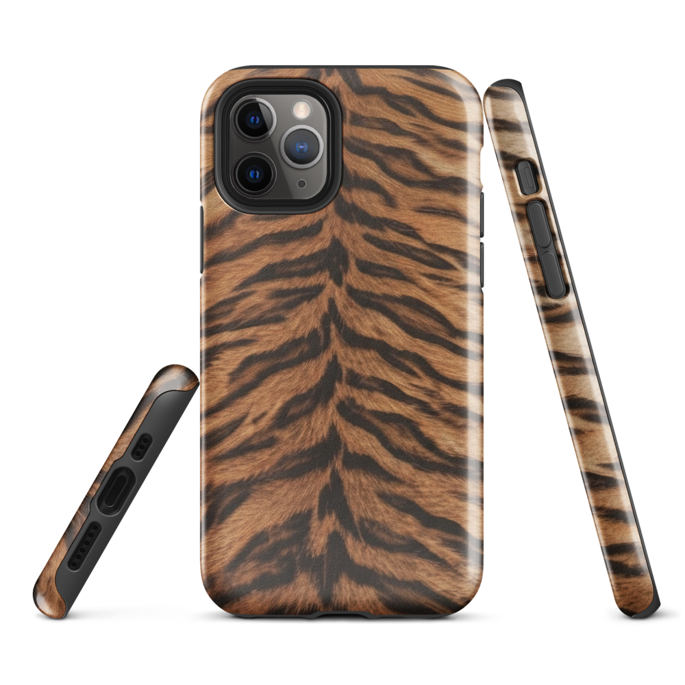 Tiger Print Tough Case for iPhone®