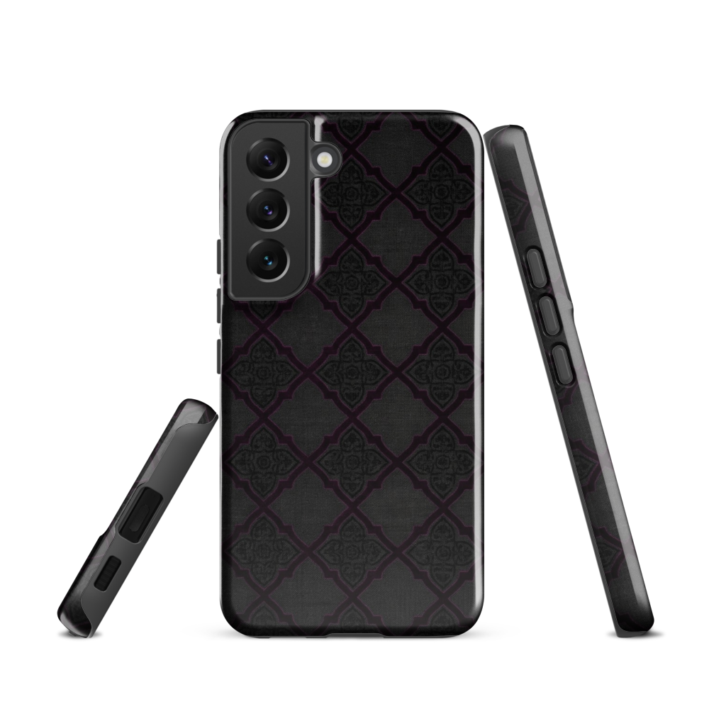 Black and Purple Whimsy Mall Goth Tough Case for Samsung